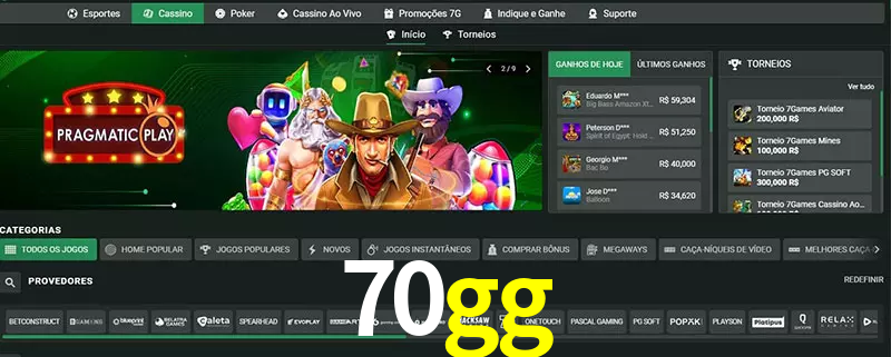 cassino 70gg